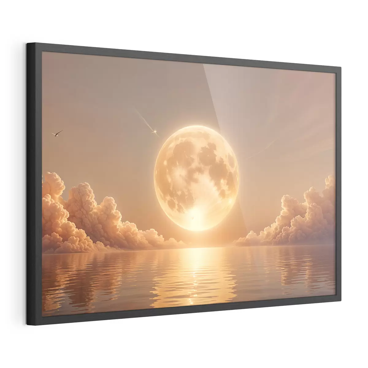 Plakat Księżyc i blask f39403