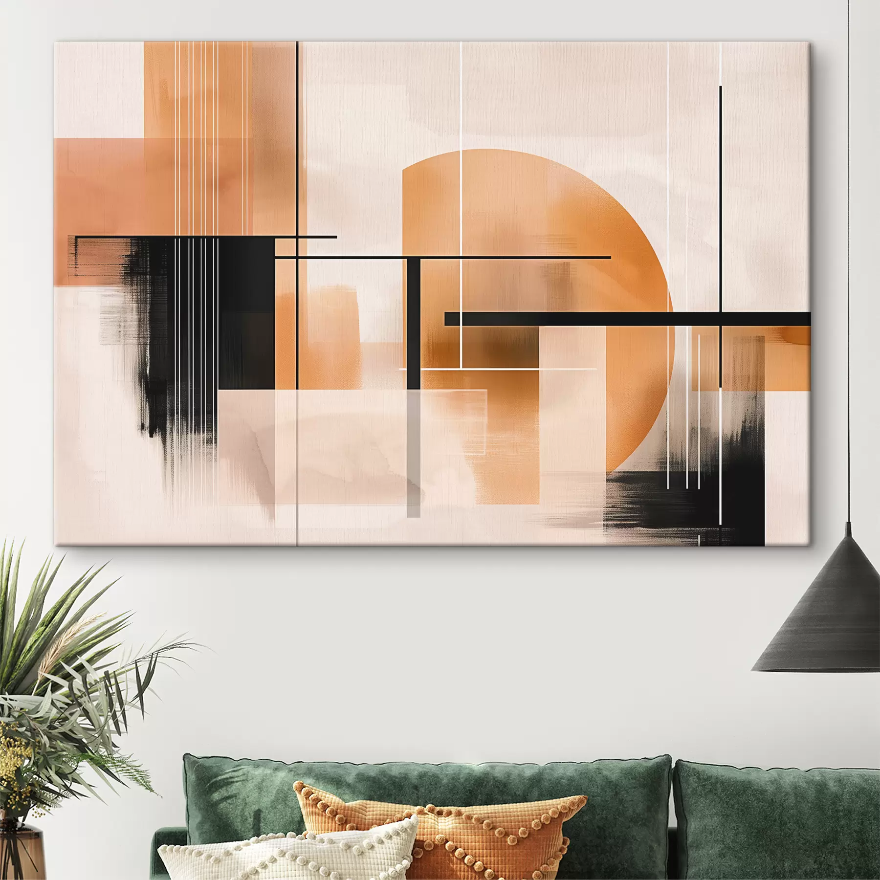 Fototapeta Abstrakcja z geometrycznymi kształtami s39561