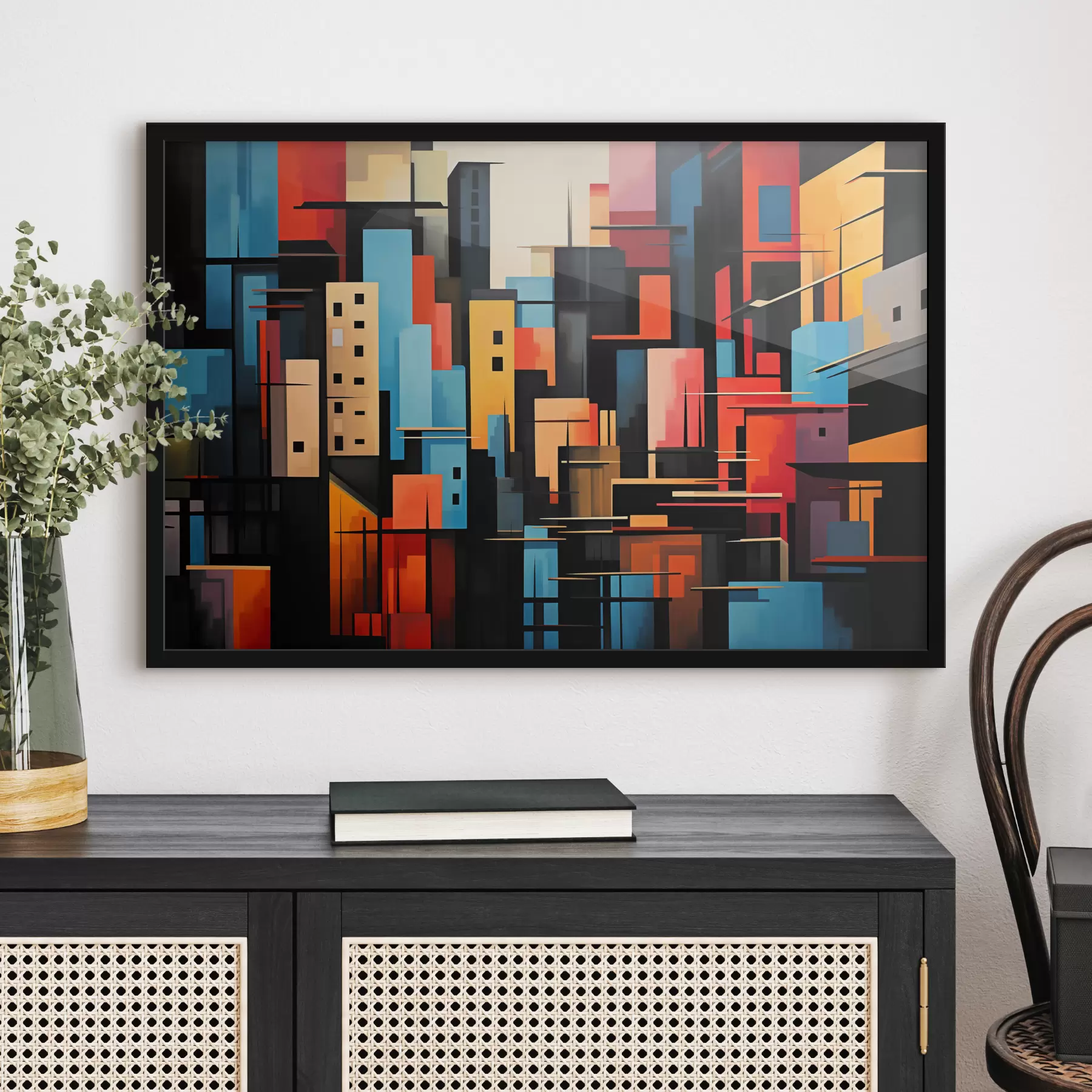 Fototapeta Abstrakcja geometryczna miasta f39716