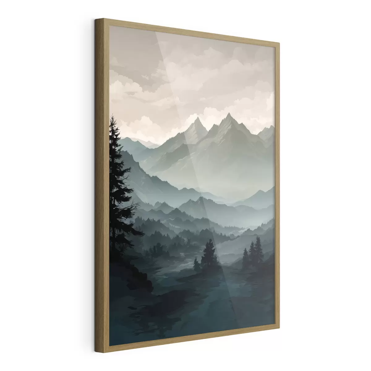 Plakat Widok na góry f39587
