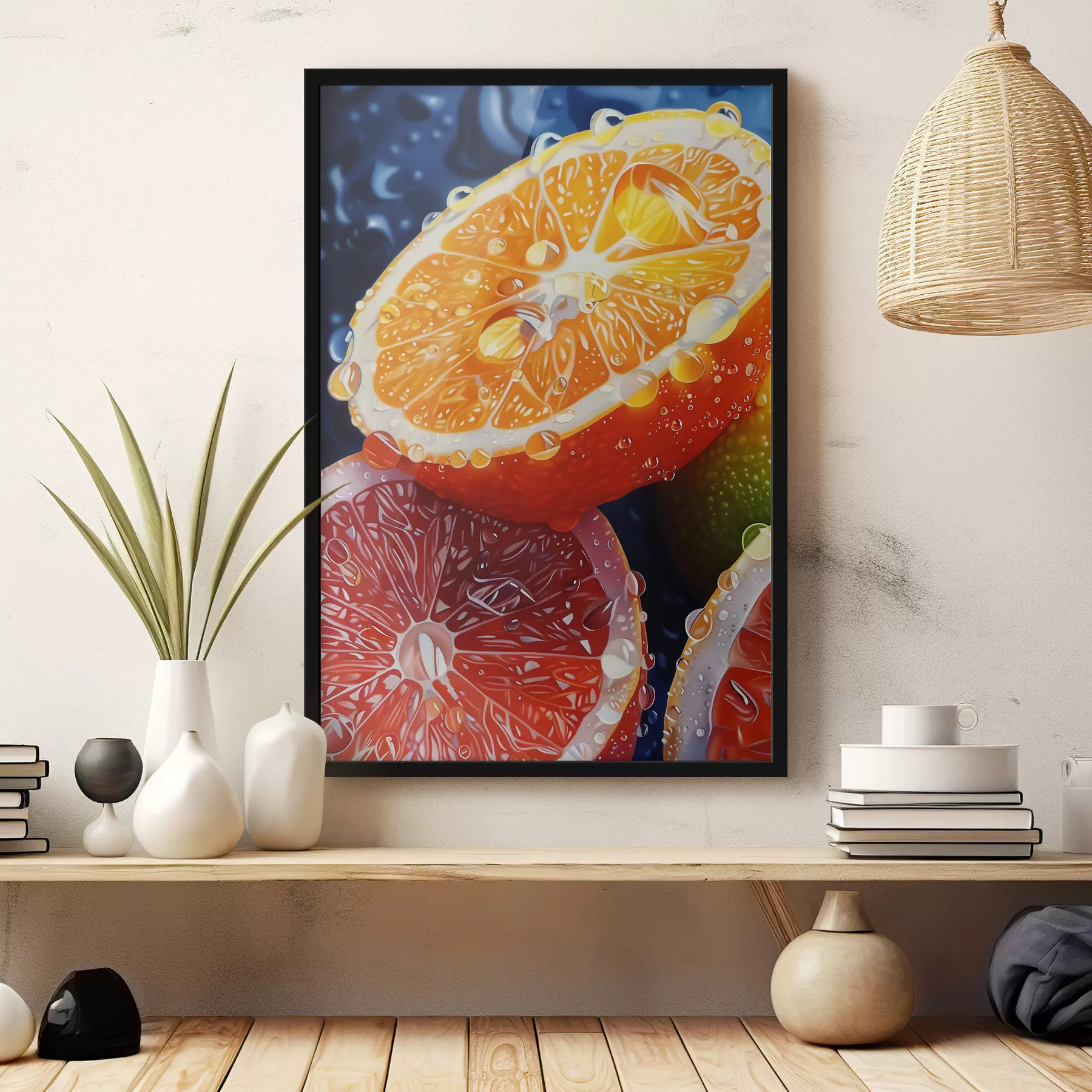 Fototapeta Zdjęcie soczystych owoców cytrusowych f39235