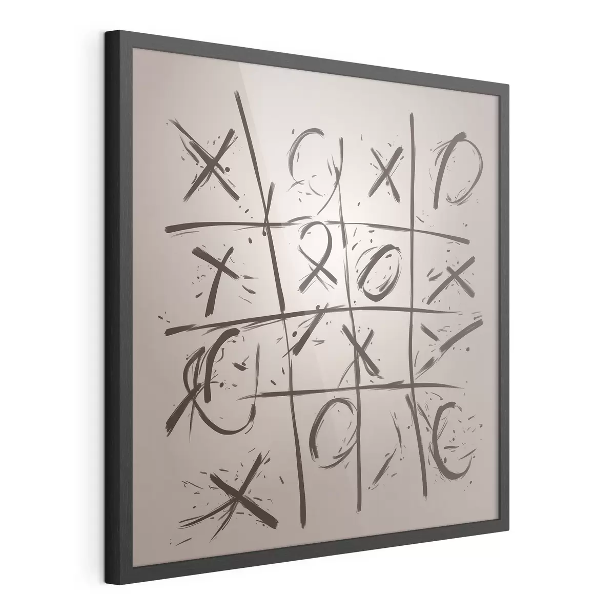 Plakat Krzyżyki Tic Tac Toe f40065