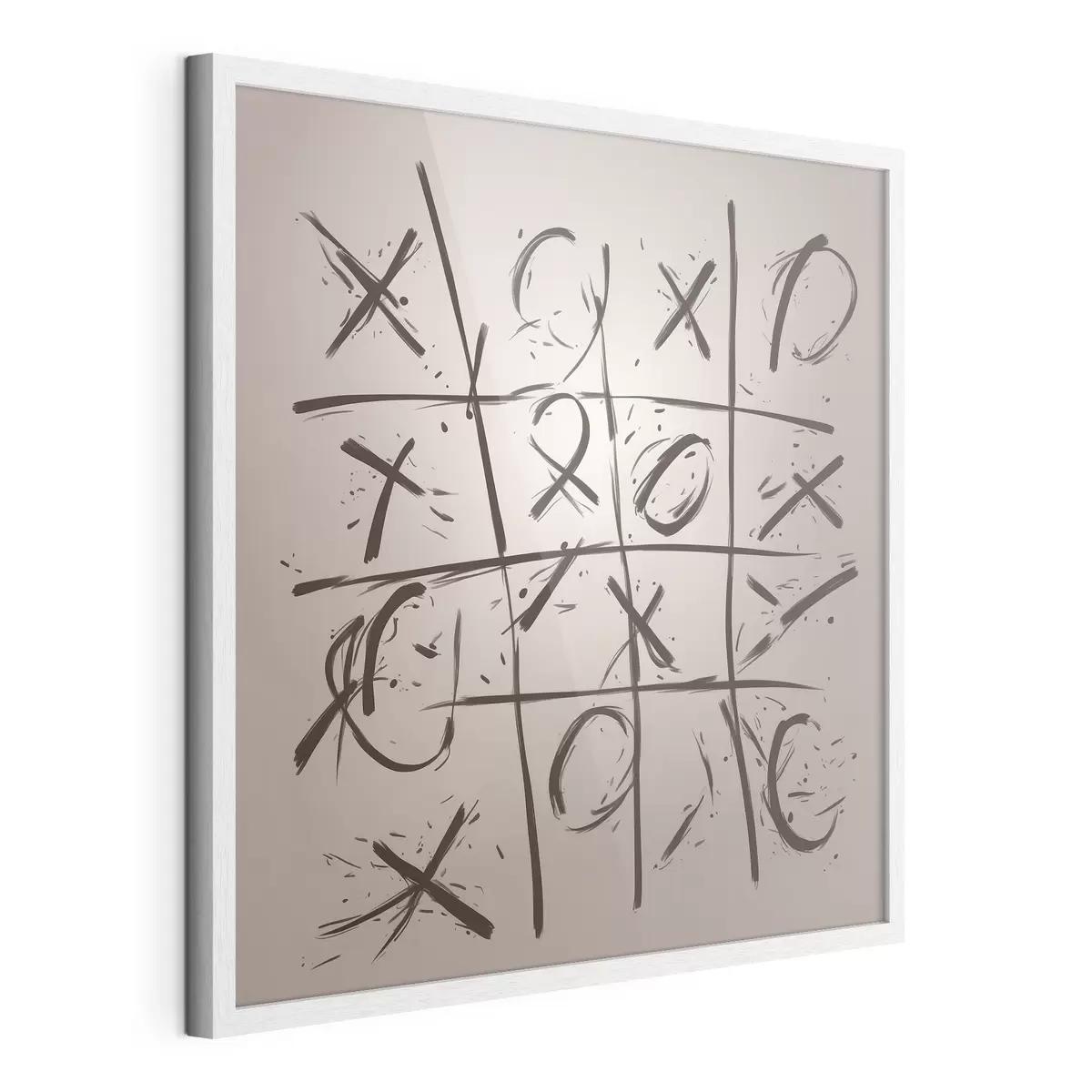 Plakat Krzyżyki Tic Tac Toe f40065