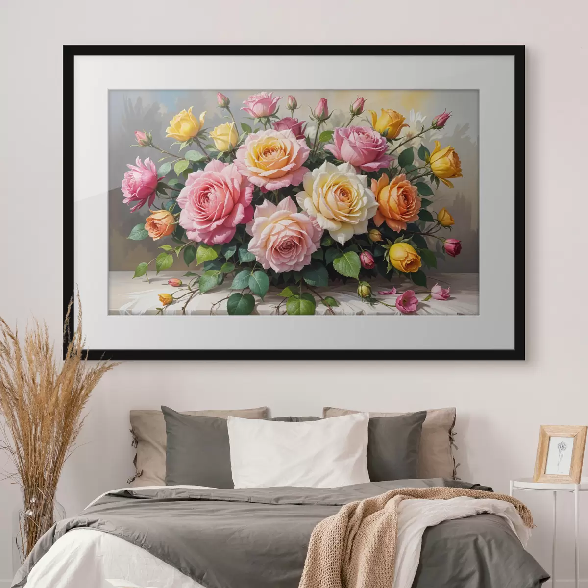 Plakat Róże i echo f40149