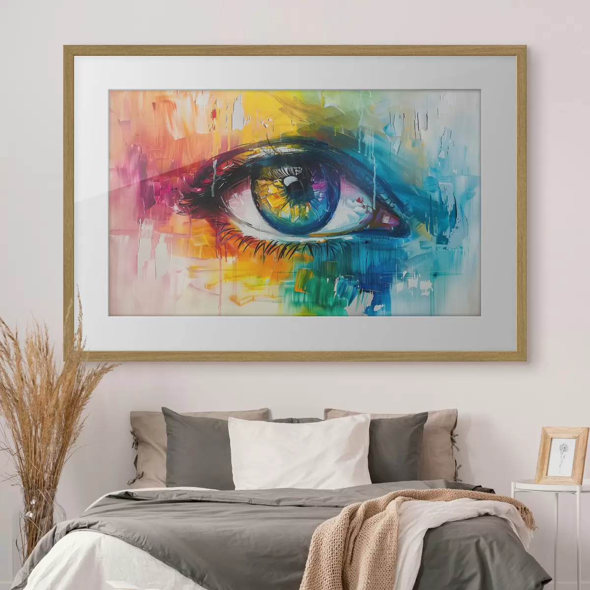 Plakat Tęczowe spojrzenie f40355