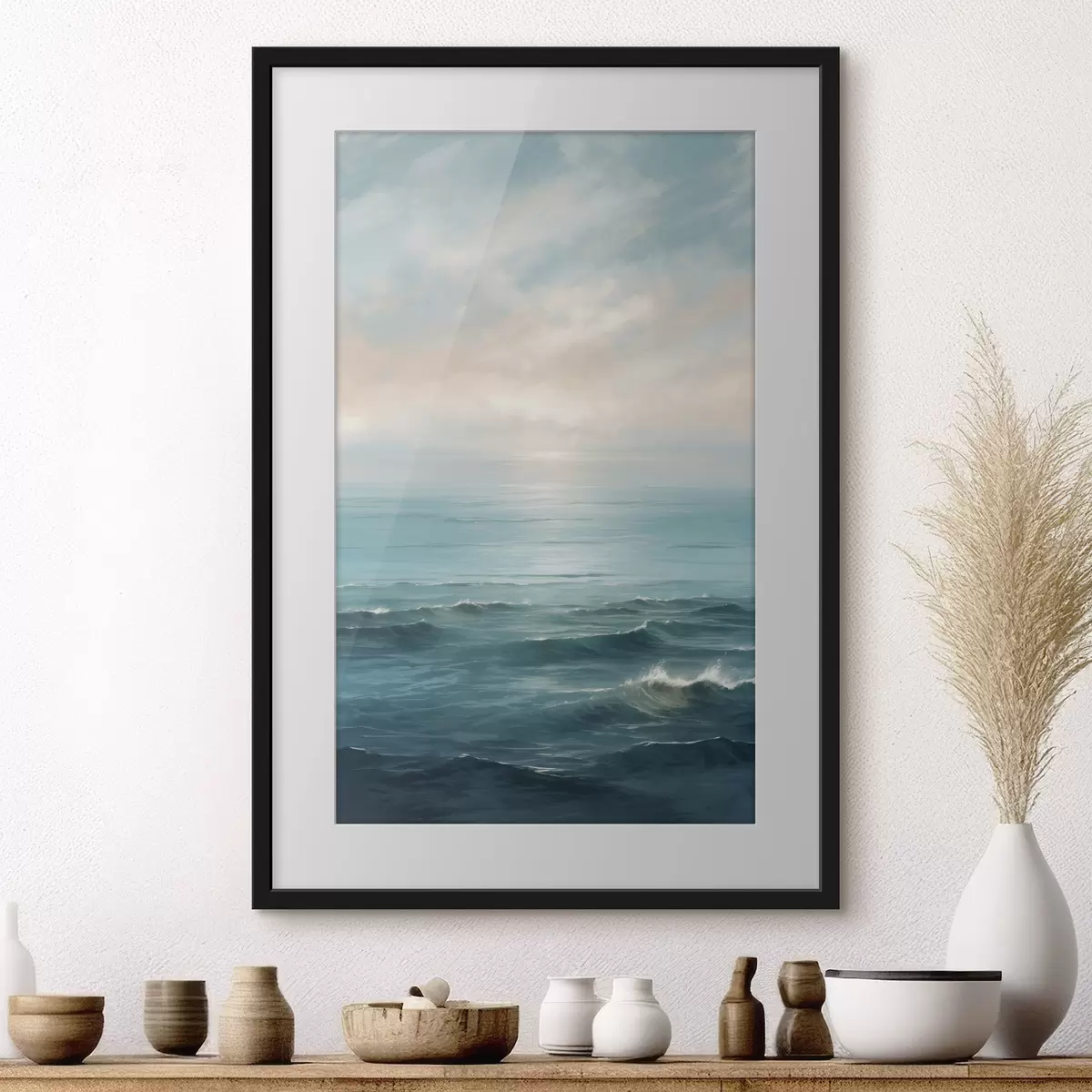 Plakat Fale morskie f40345