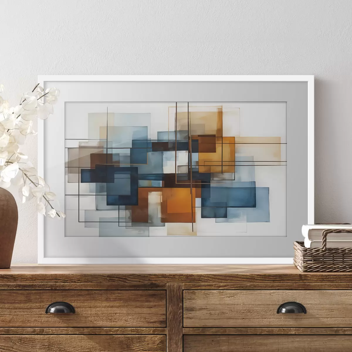 Plakat Geometria i poryw f40563