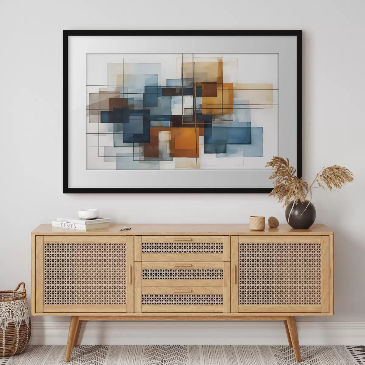 Plakat Geometria i poryw f40563