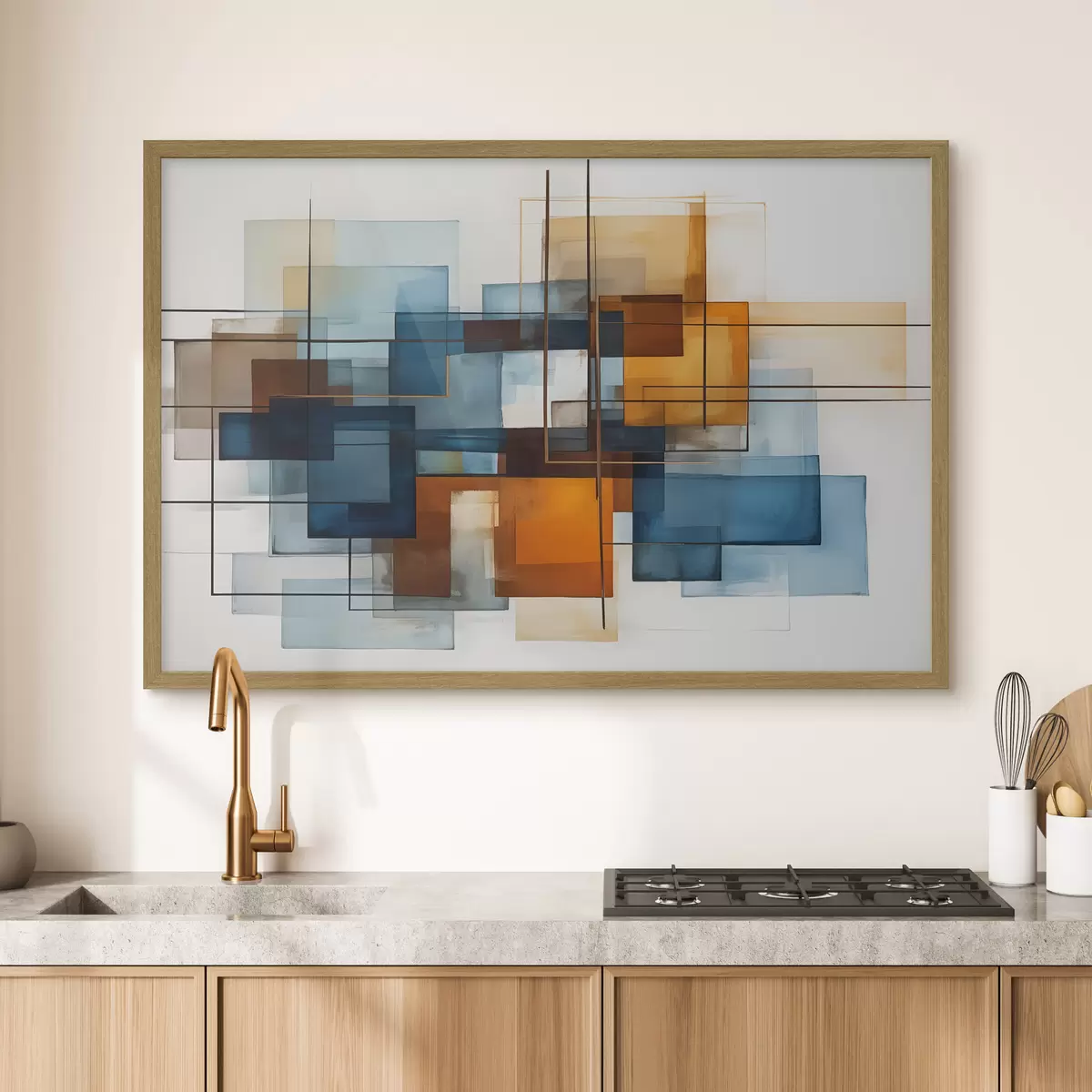 Plakat Geometria i poryw f40563