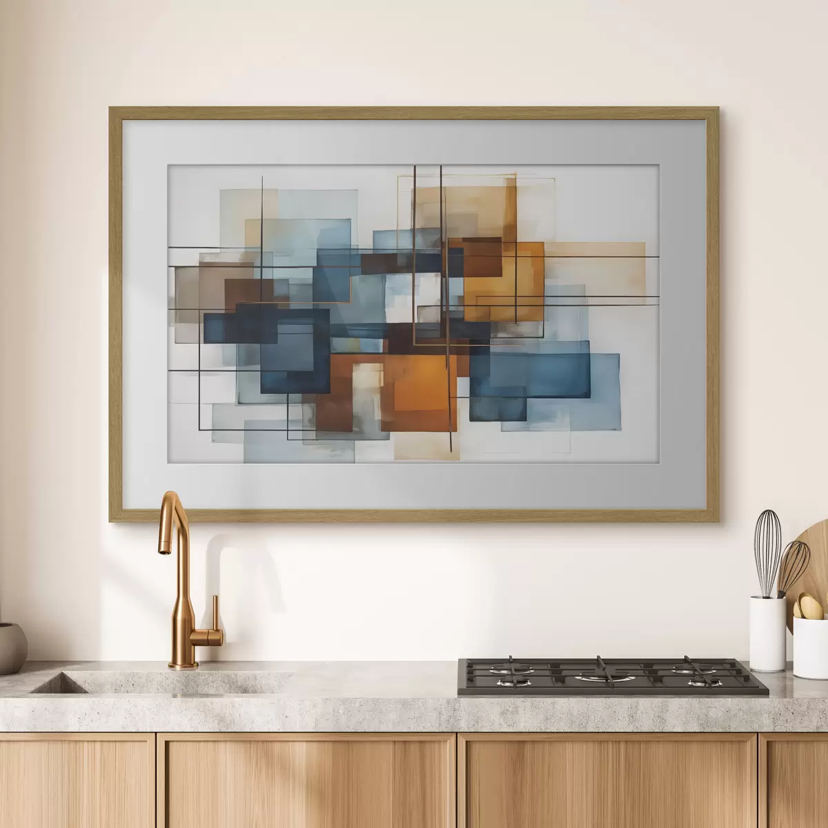 Plakat Geometria i poryw f40563