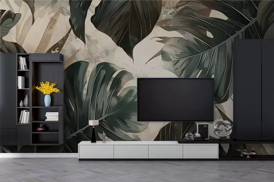 Fototapeta Duże liście w00999