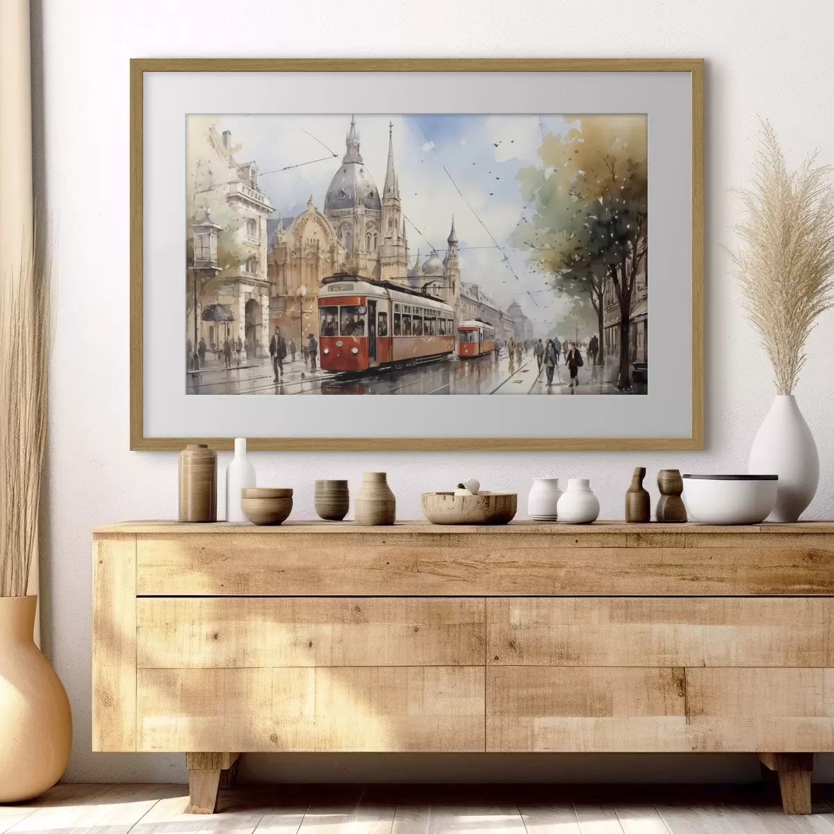 Plakat Wiedeński spacer f40732