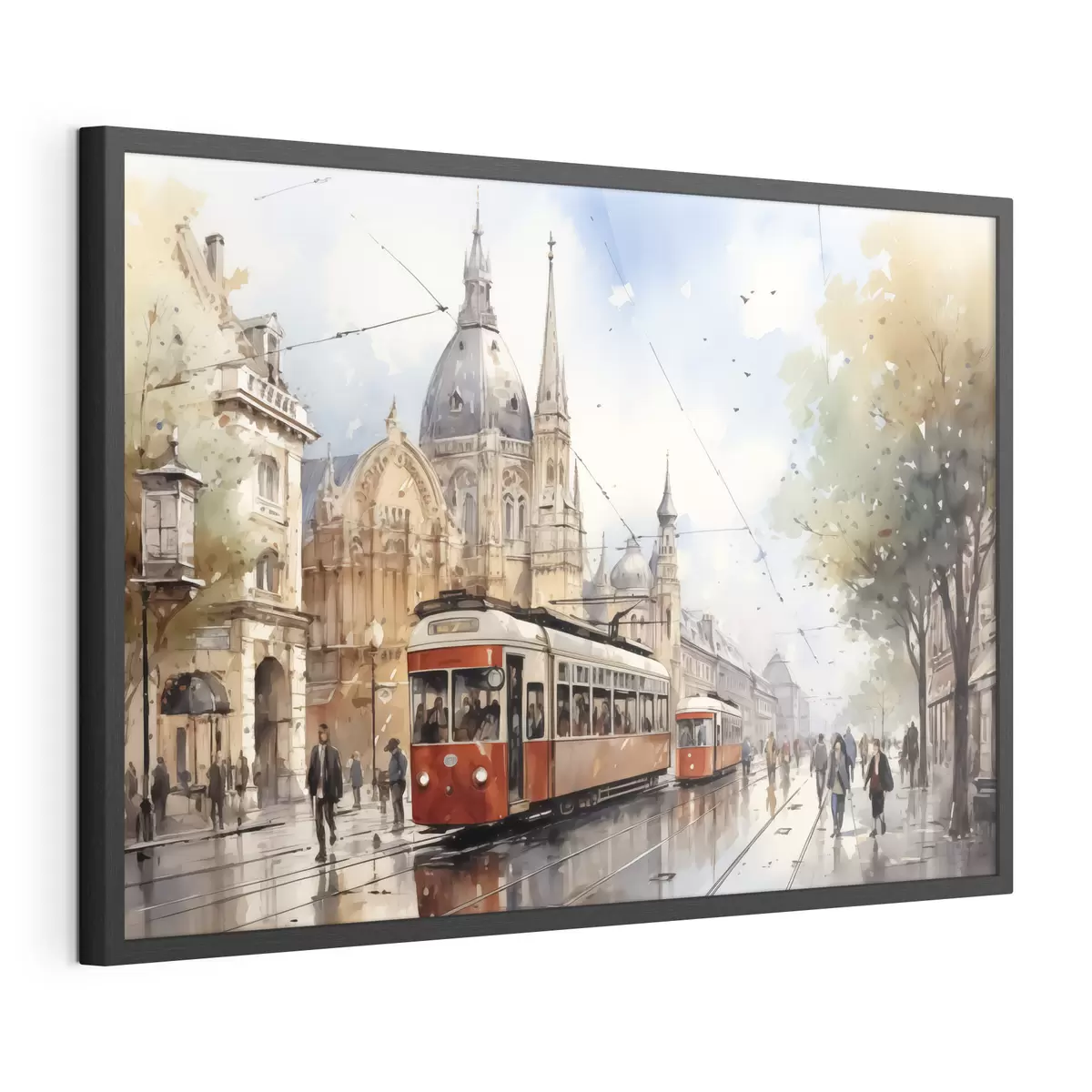 Plakat Wiedeński spacer f40732