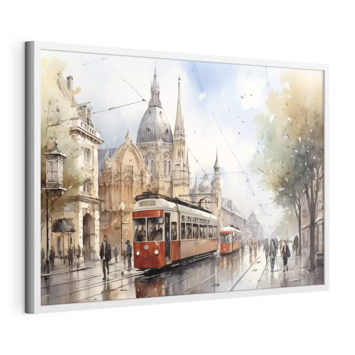 Plakat Wiedeński spacer f40732