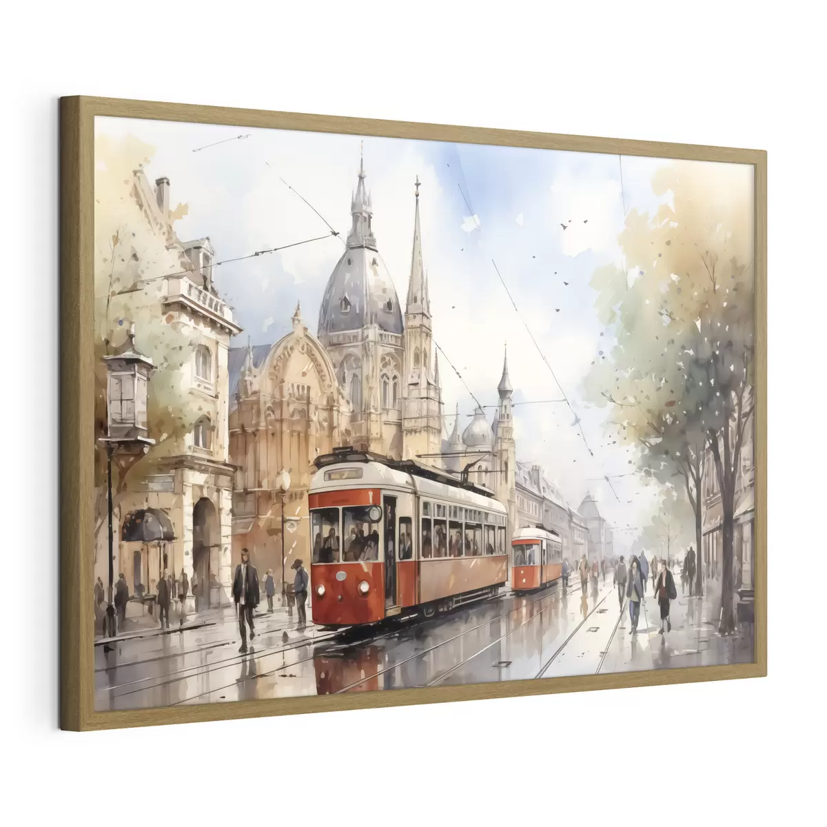 Plakat Wiedeński spacer f40732