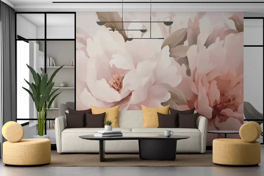 Fototapeta Vintage kwiaty w01111