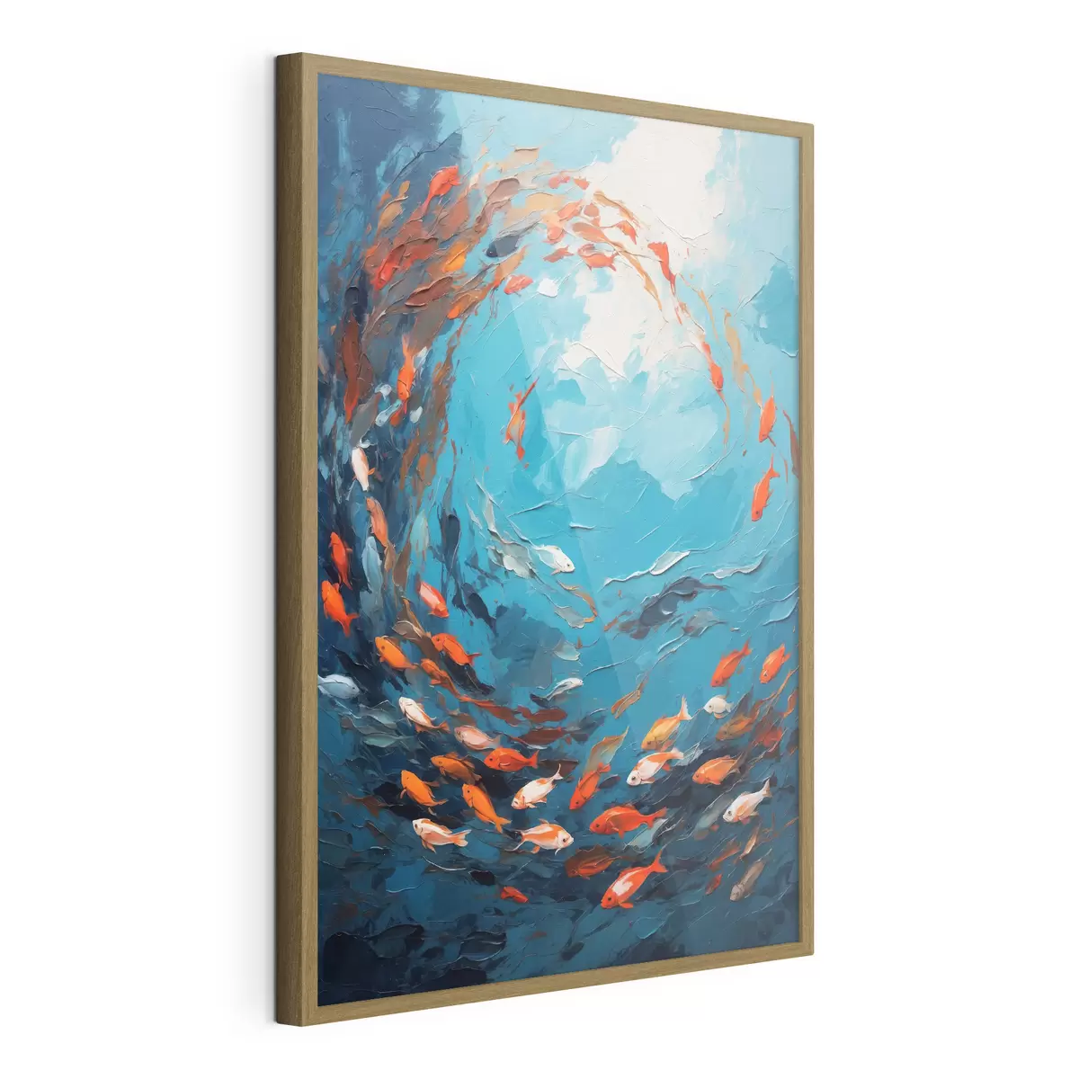 Plakat Ryby wirują w oleju f40633