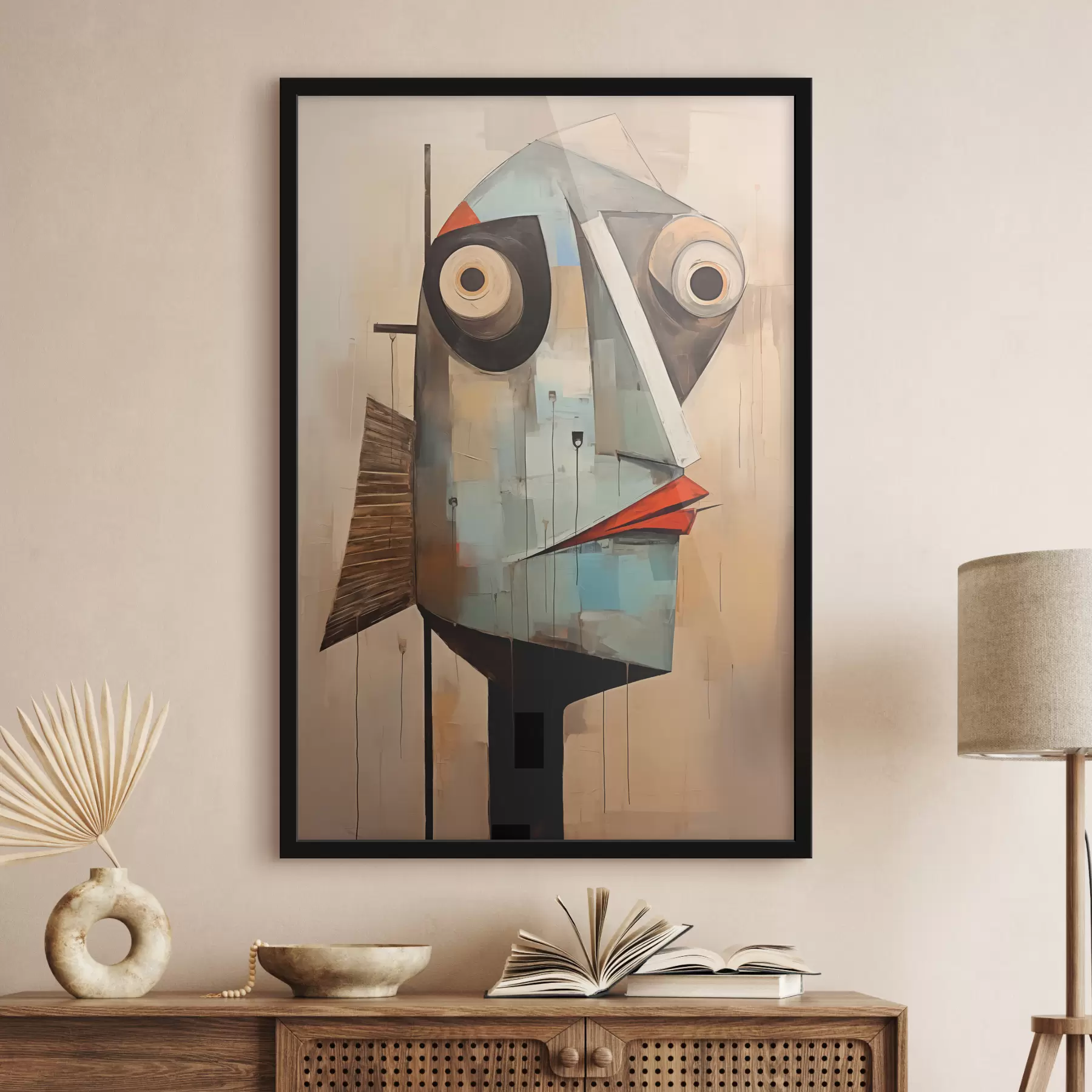 Fototapeta Abstrakcyjny surrealistyczny portret f40797