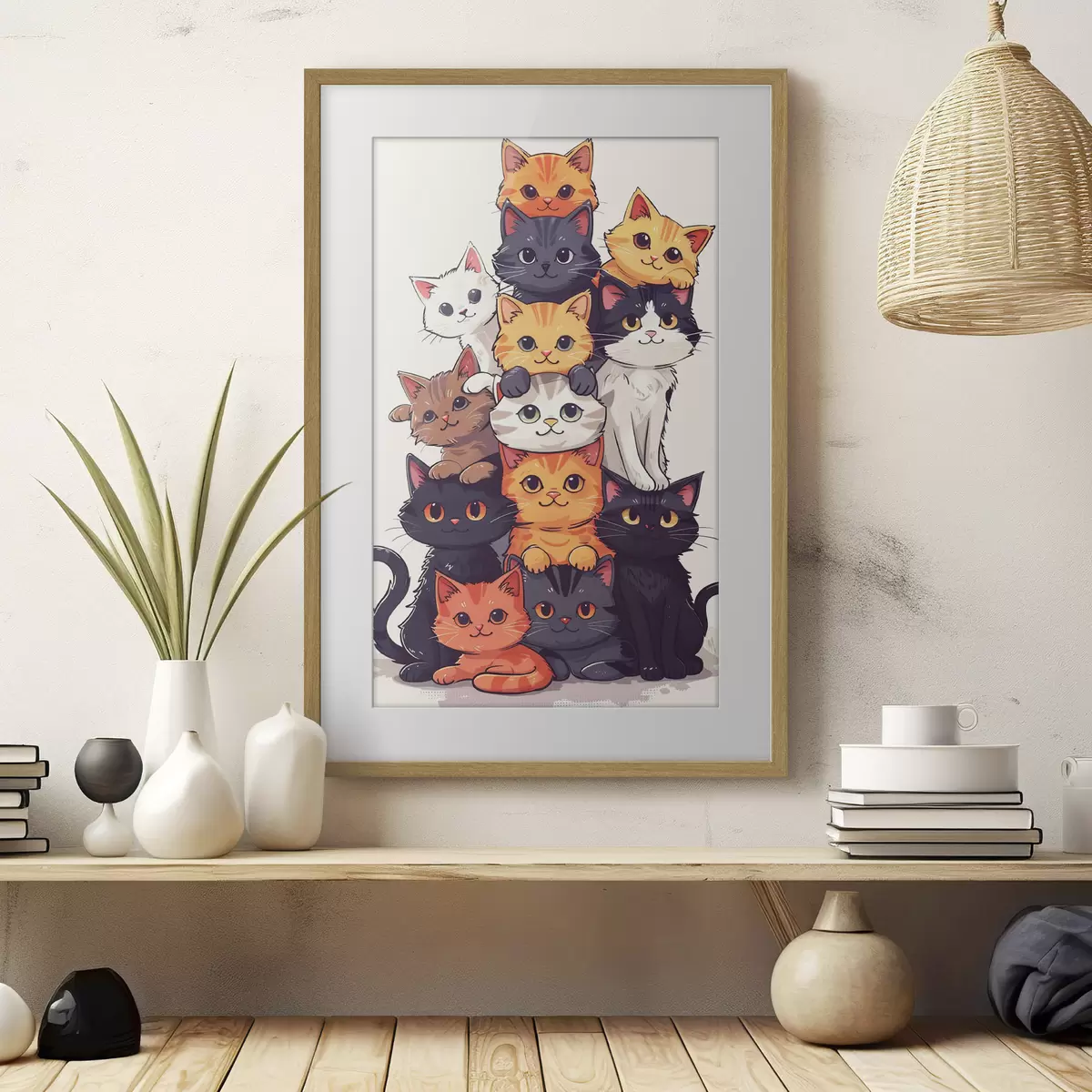 Plakat Śliczne koty f40924
