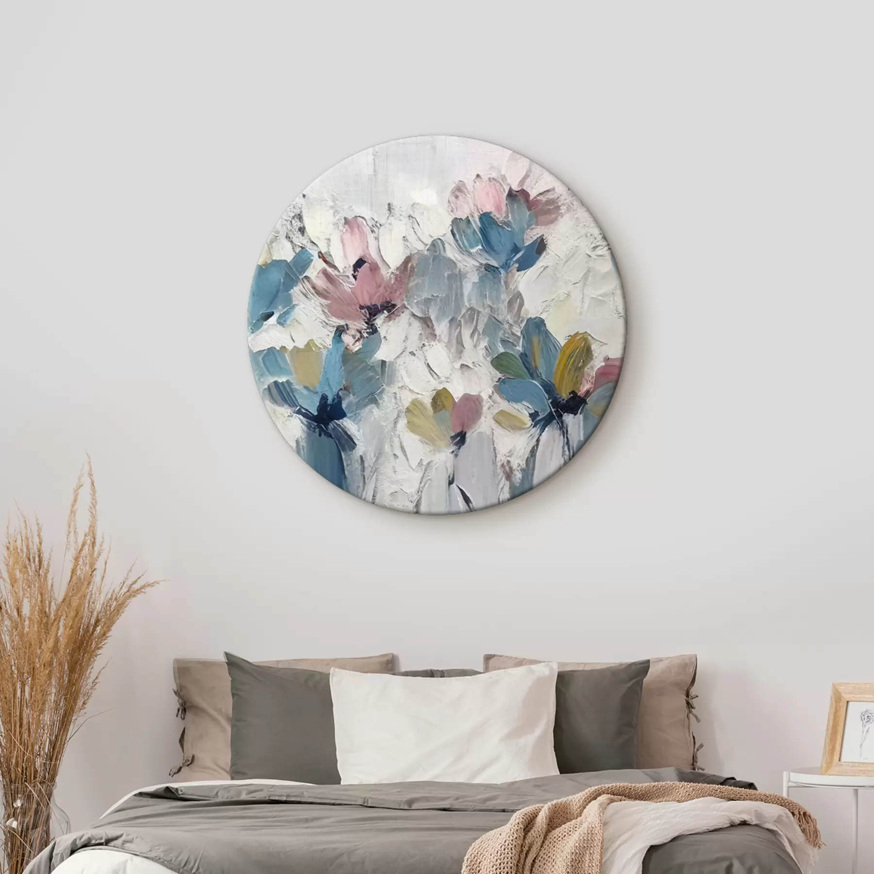 Obraz Mnóstwo jasnych kolorów w stylu malarstwa olejnego r36195