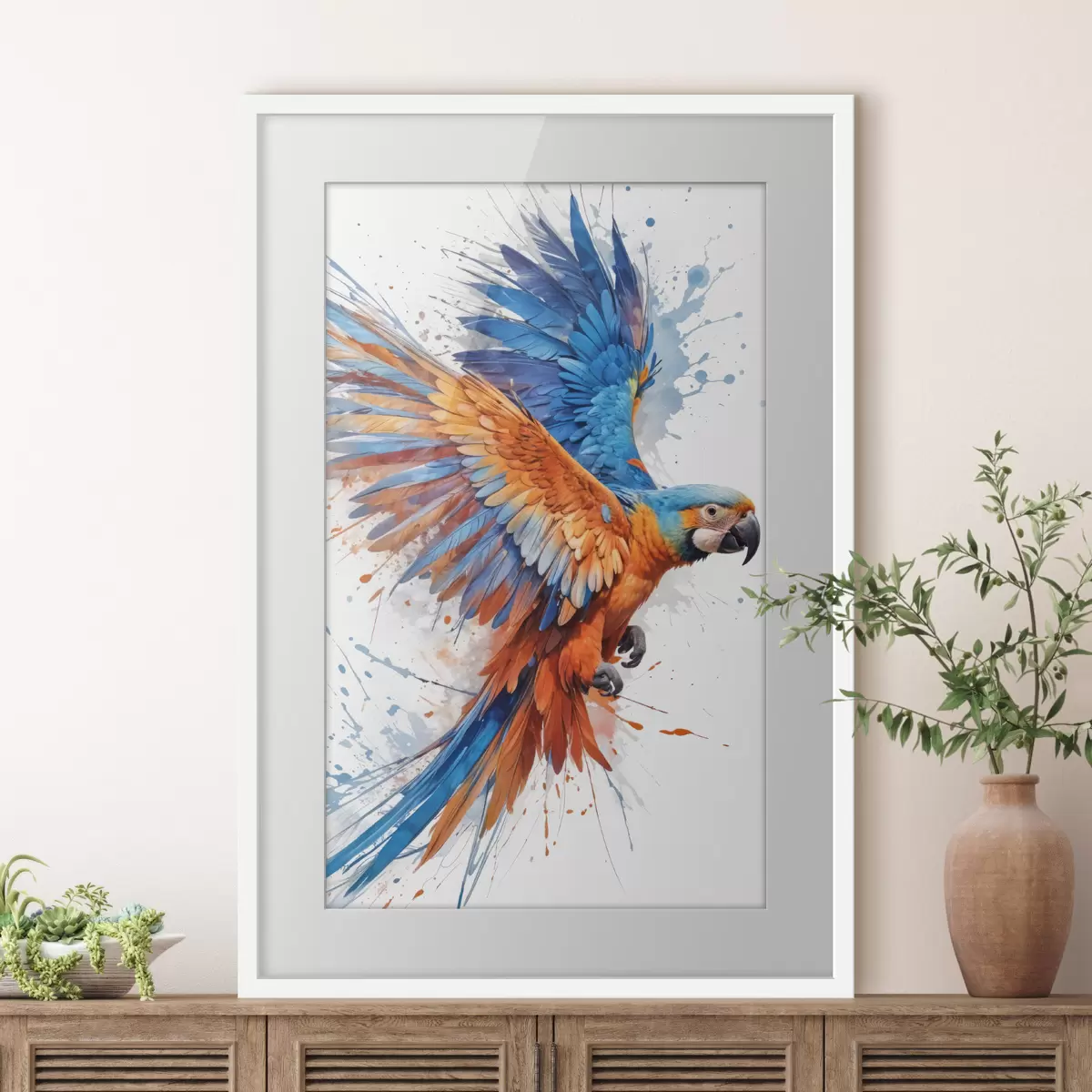 Plakat Ptaki i pauza f41250