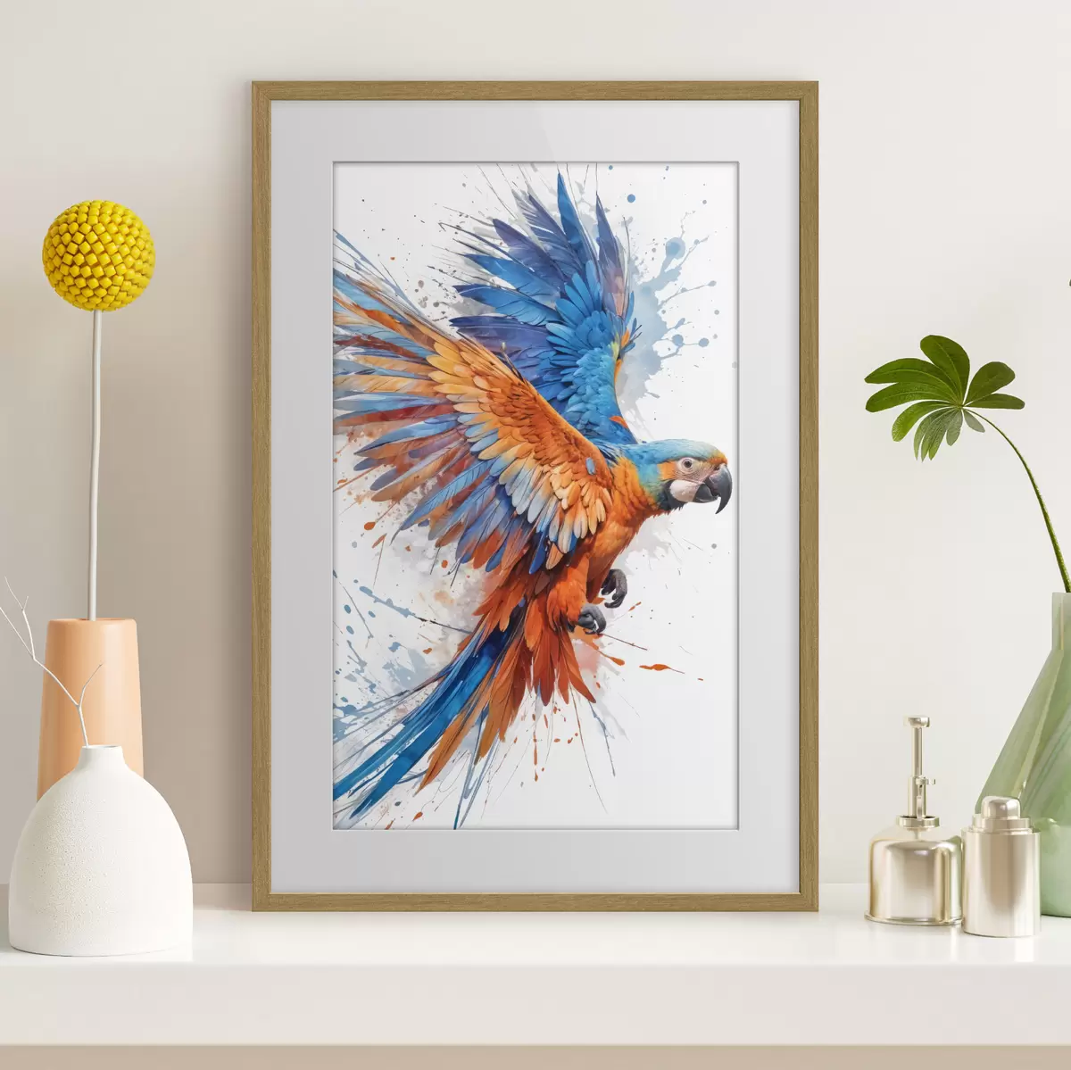 Plakat Ptaki i pauza f41250