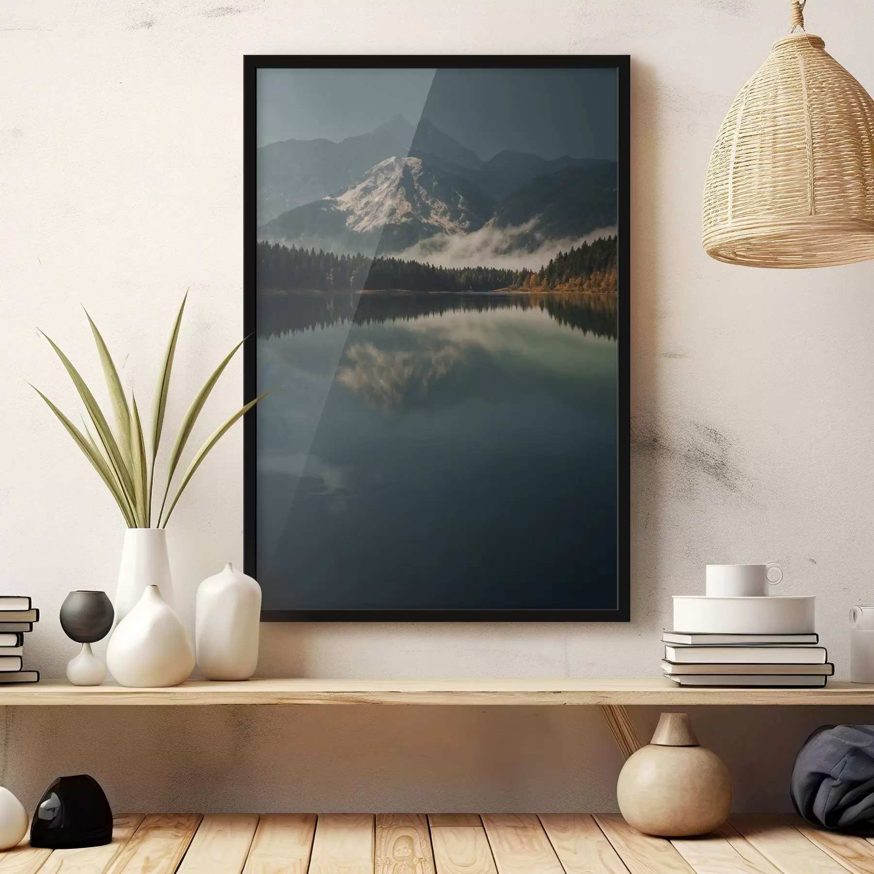 Fototapeta Górskie zdjęcie znad jeziora f41316