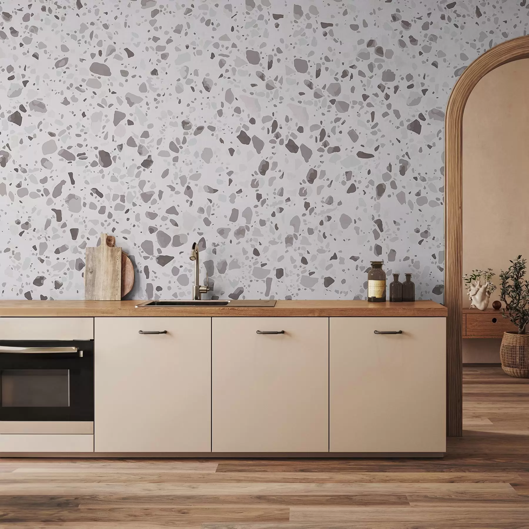 Fototapeta Elegancka, nakrapiana tekstura powierzchni u99669