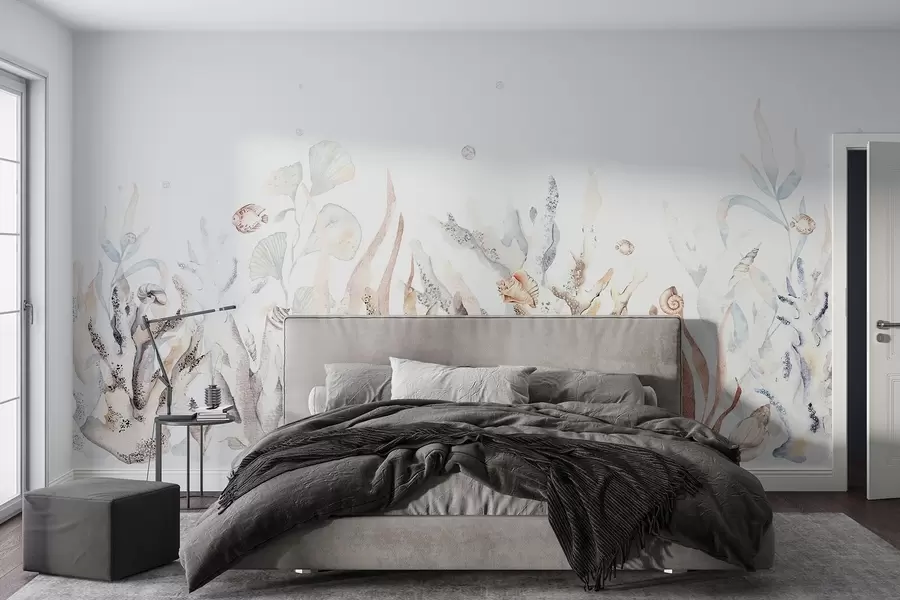 Fototapeta Podwodny spokój w delikatnych odcieniach w00881