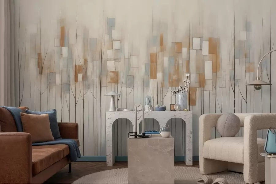 Fototapeta Drzewa abstrakcyjne w08396