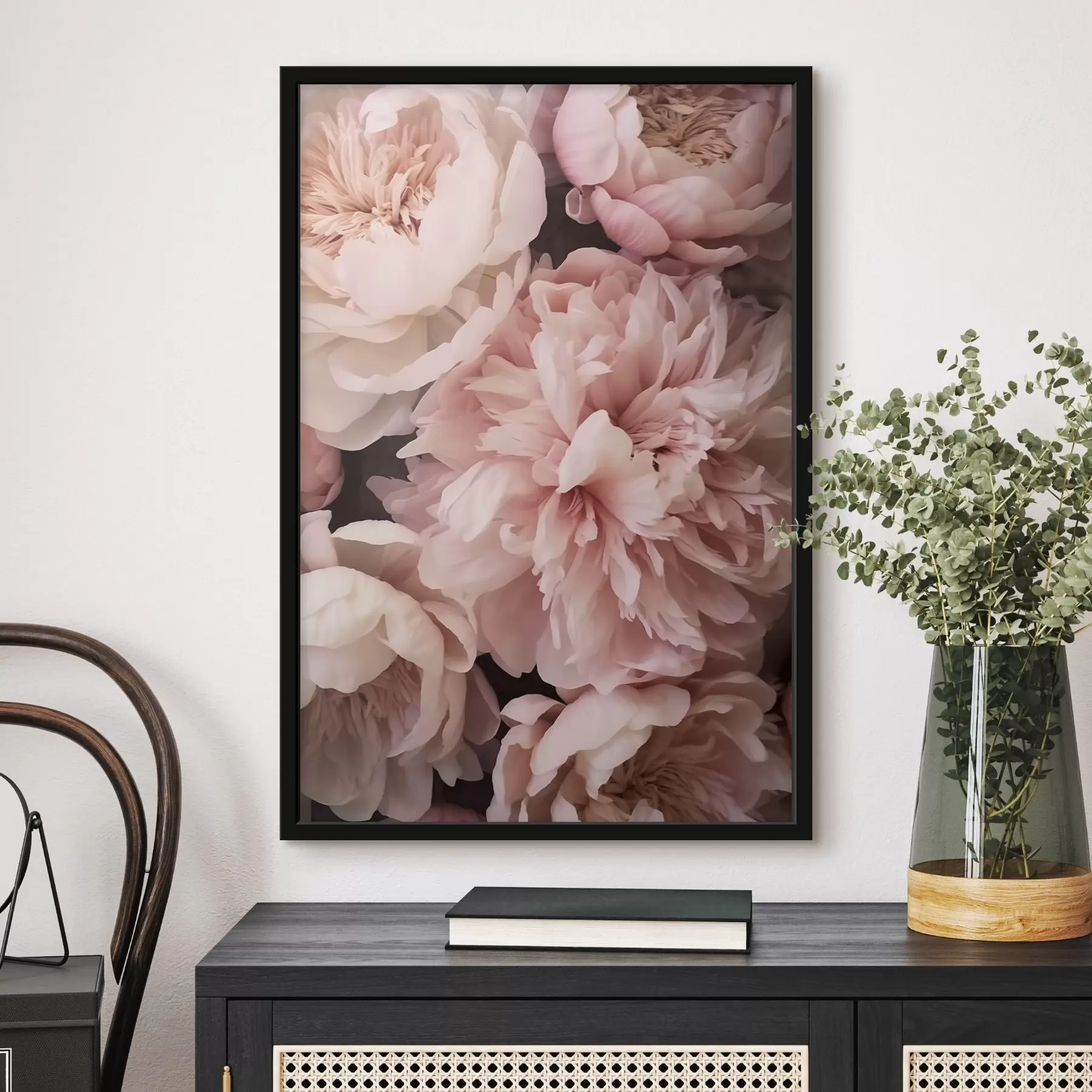 Fototapeta Delikatne różowe piwonie f41489