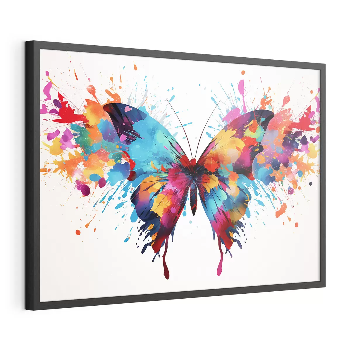 Plakat Motyl w kolorze f41560