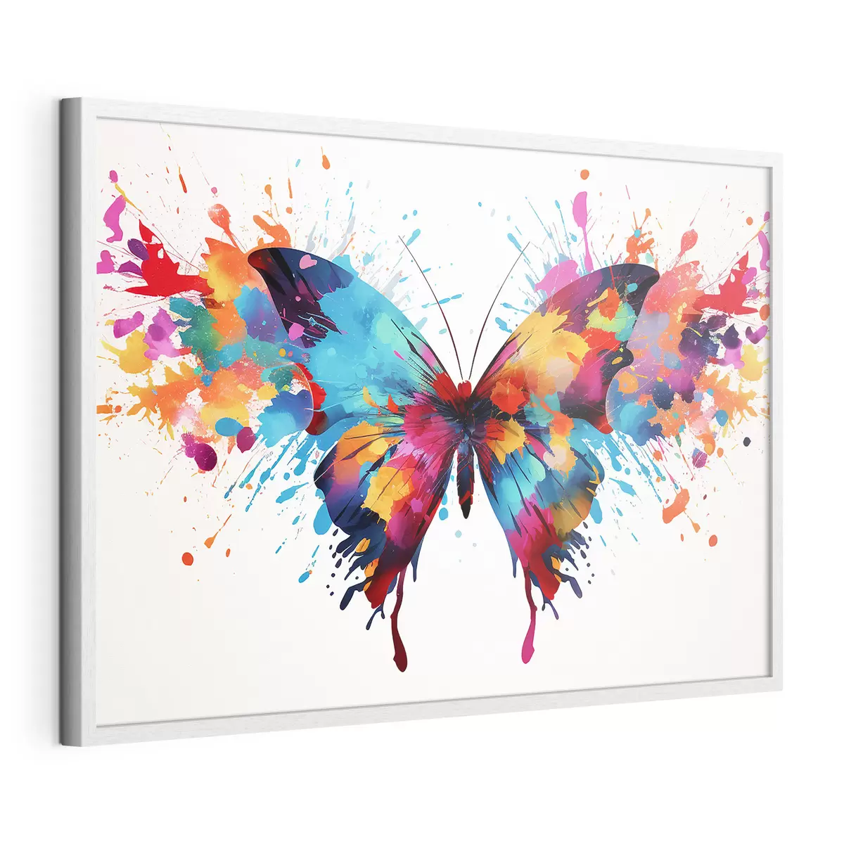 Plakat Motyl w kolorze f41560