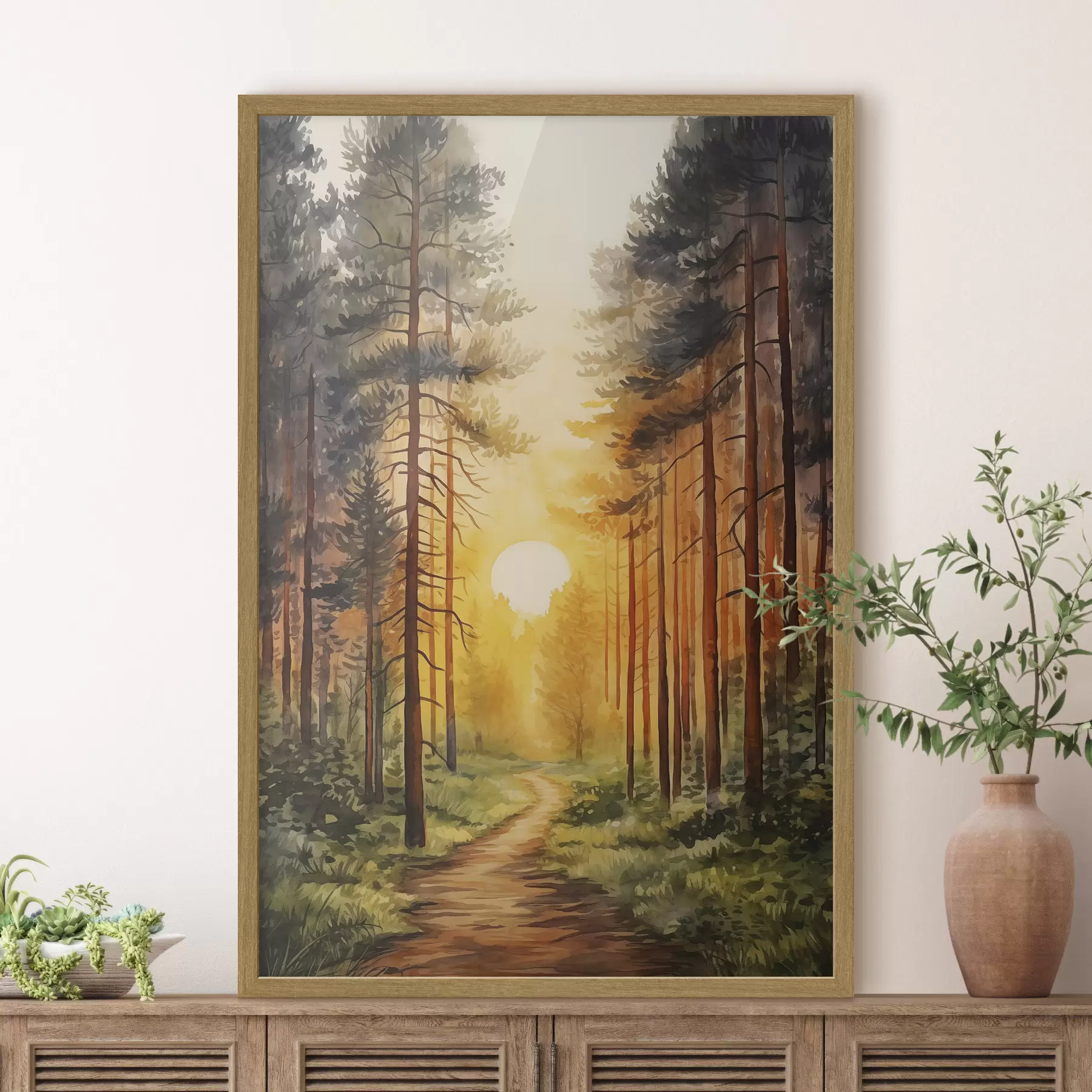 Fototapeta Lot i spokój f41638