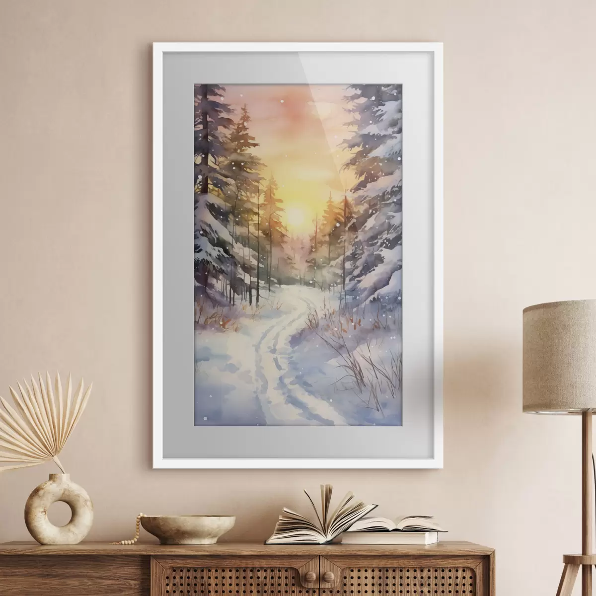 Plakat Las i pauza f41640
