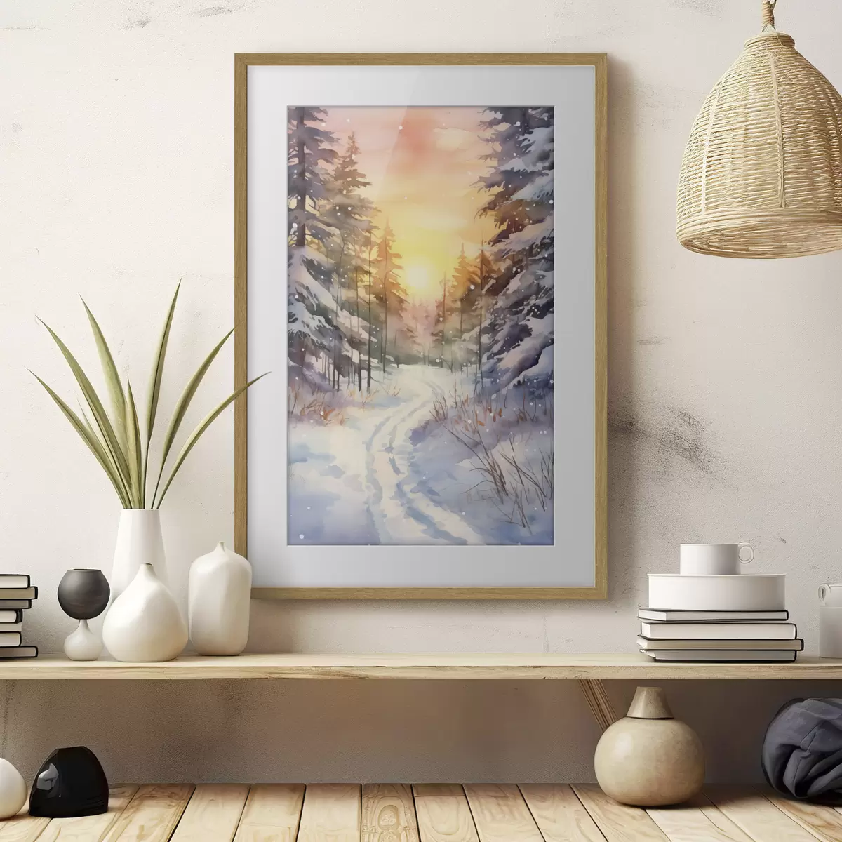 Plakat Las i pauza f41640
