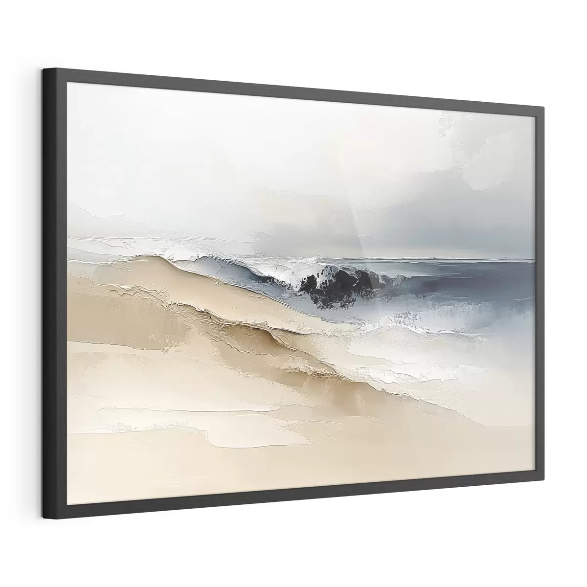 Plakat Streszczenie z falą oceanu f41654