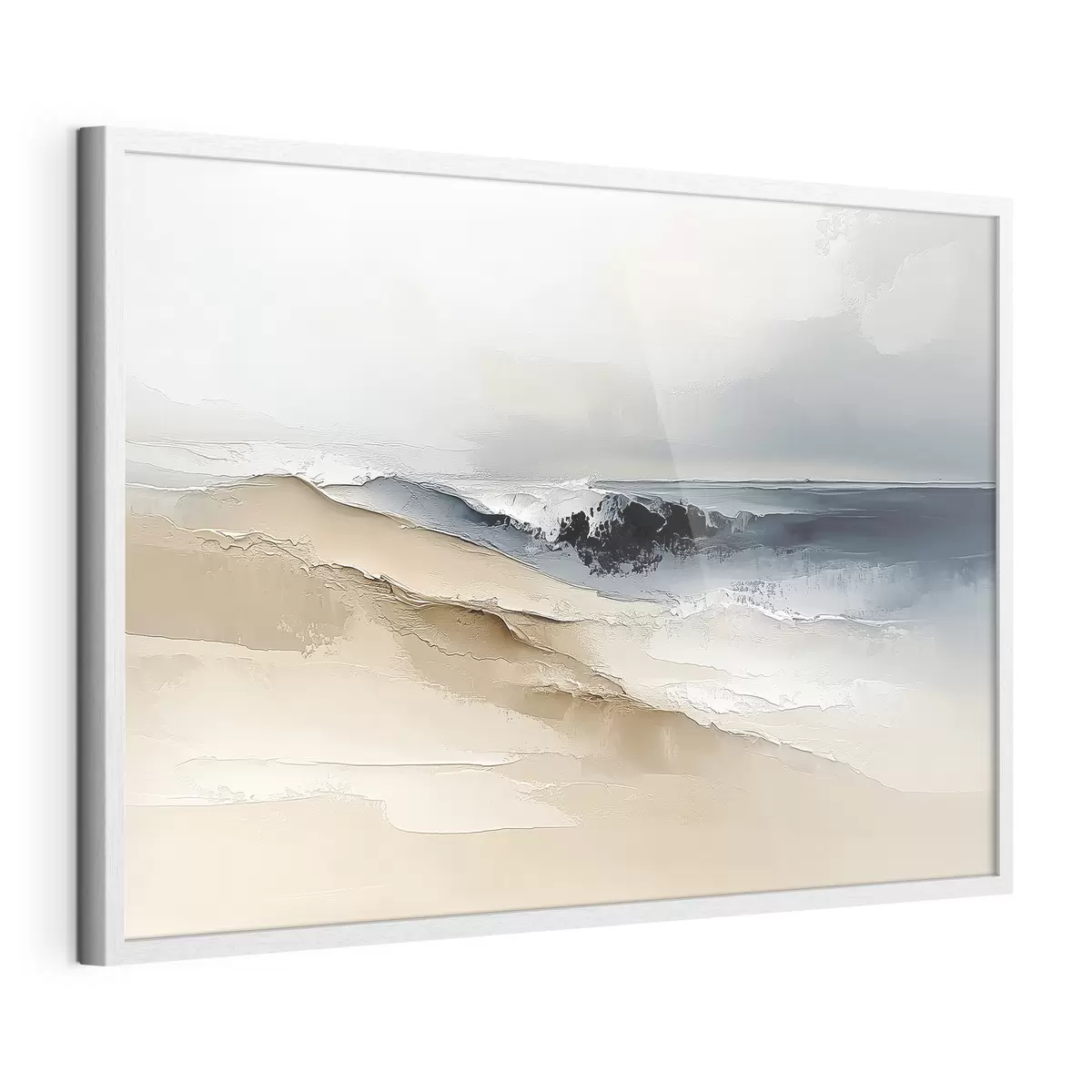Plakat Streszczenie z falą oceanu f41654