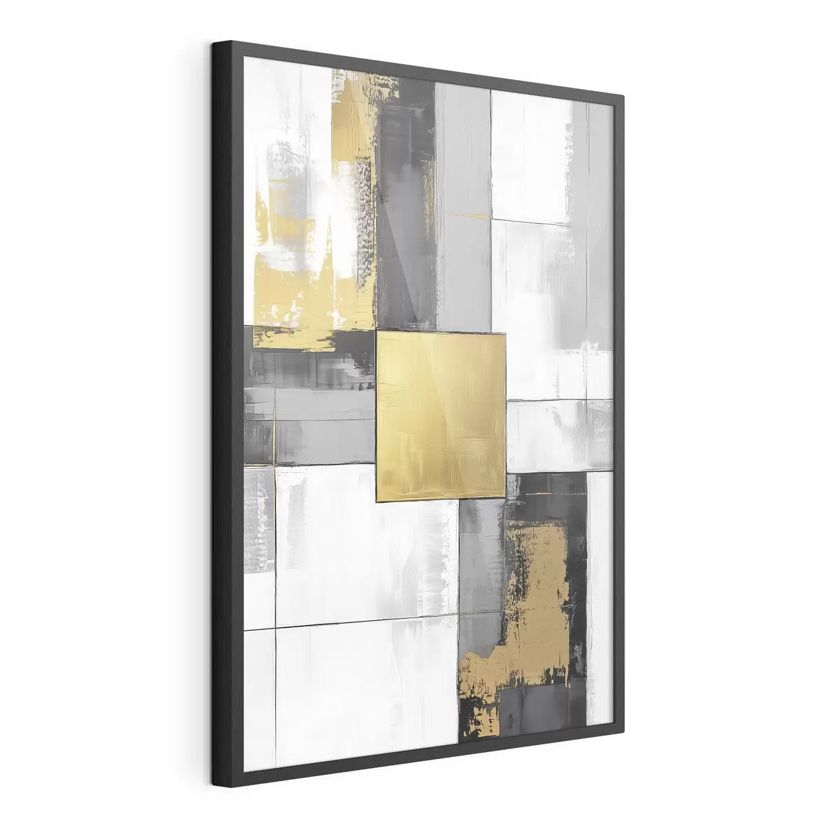 Plakat Abstrakcja z kwadratem w środku f41846
