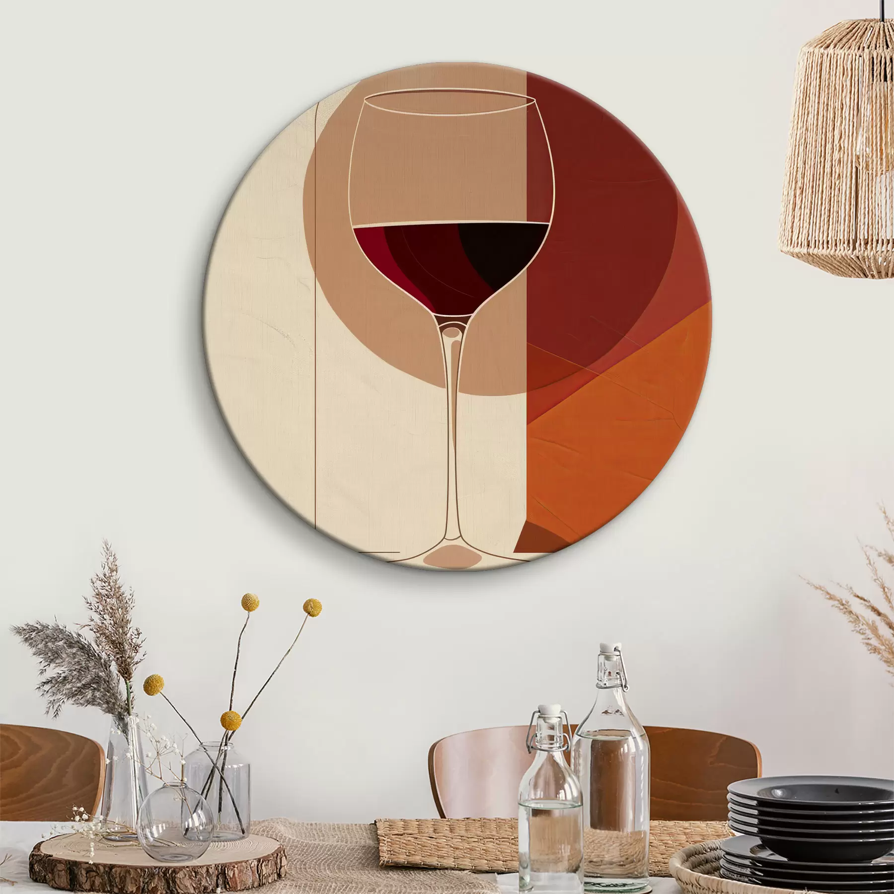 Obraz Kieliszek z winem r40192