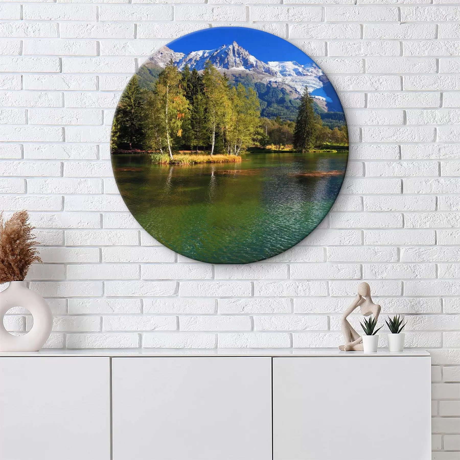 Obraz Woda, niebo i góry r08443