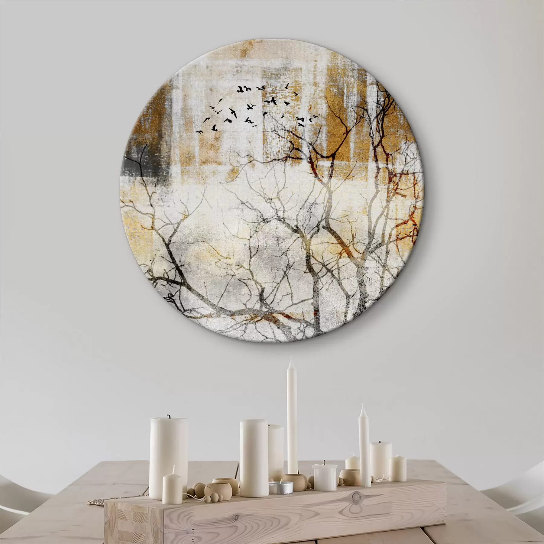 Obraz Brązowy, farba i prostokąt r33076