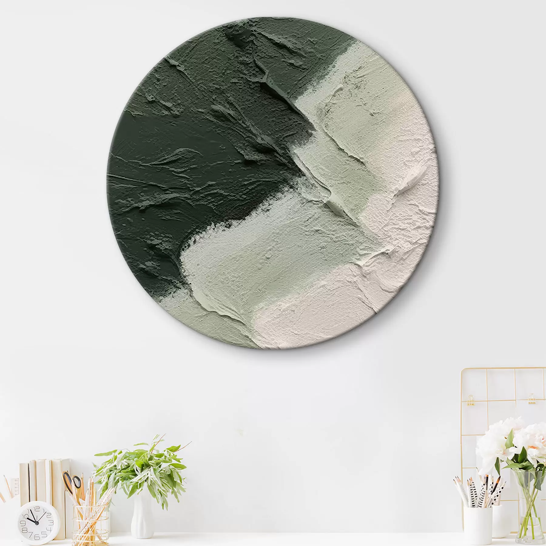 Obraz Vintage geometryczna iluzja w minimalistycznym stylu r35578