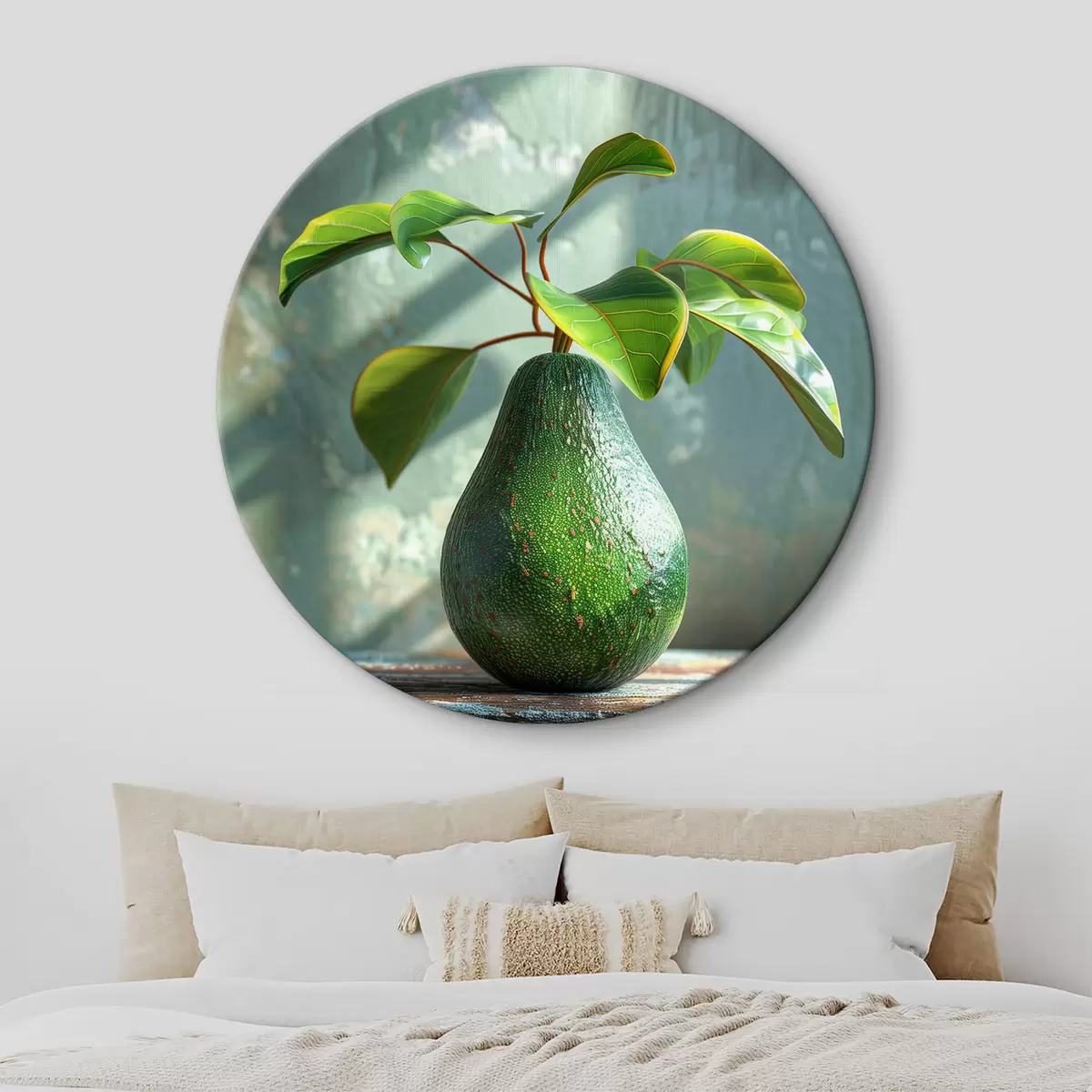 Okrągłe obrazy Awokado r38693