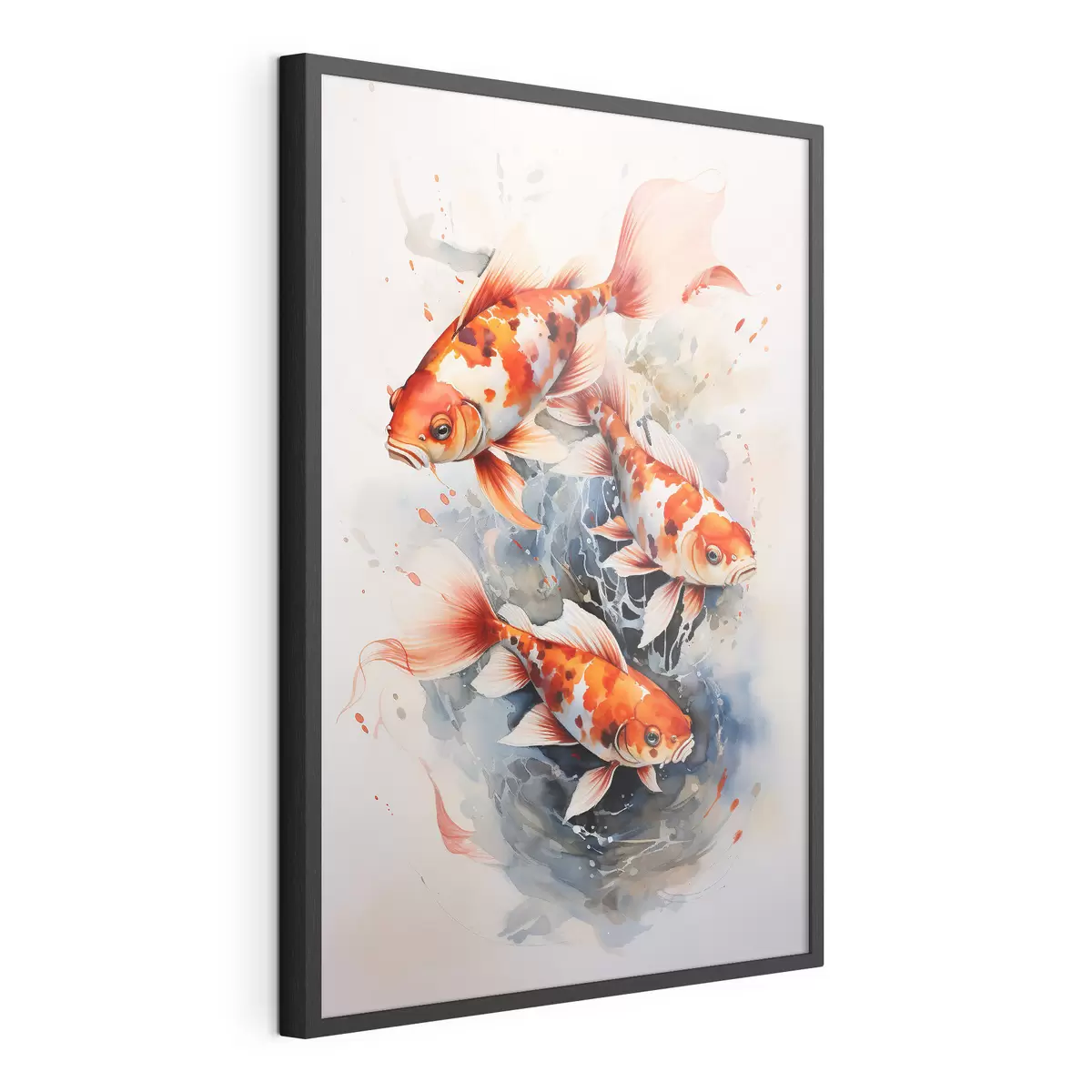 Plakat Koi w stawie f34247
