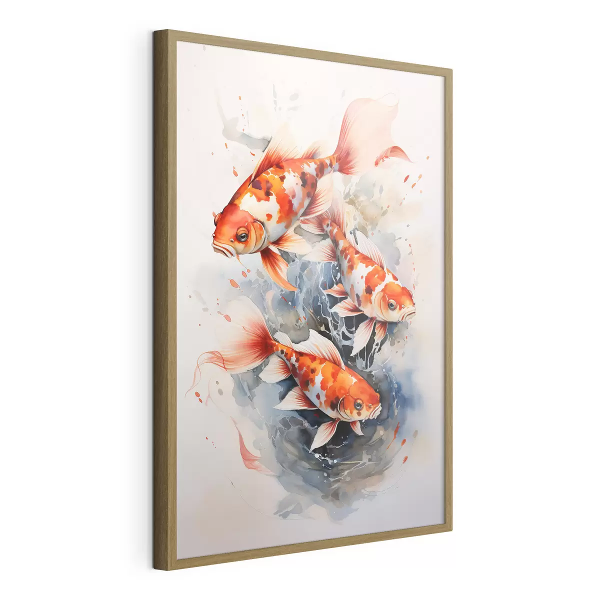 Plakat Koi w stawie f34247