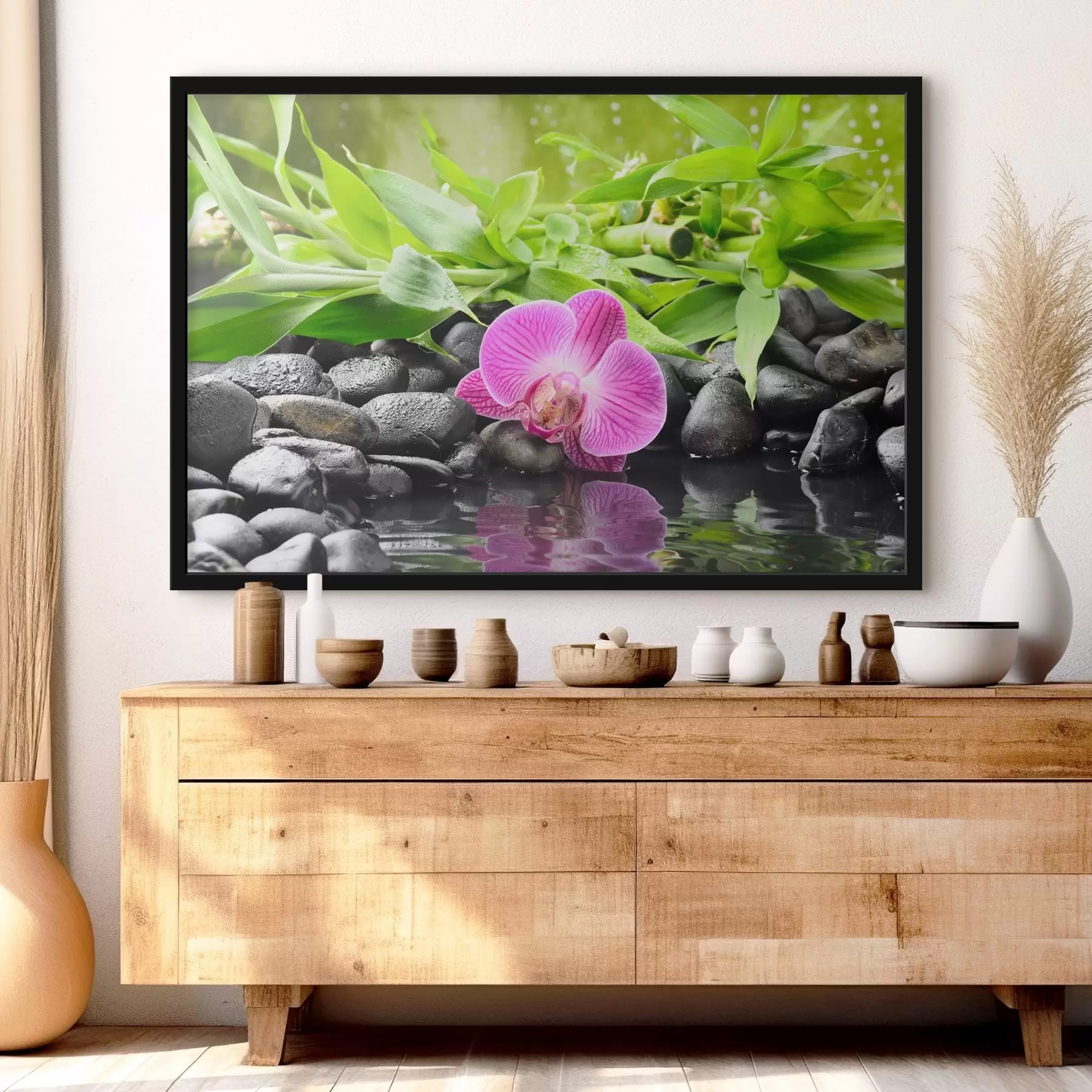 Fototapeta Orchidea na wodzie f34937