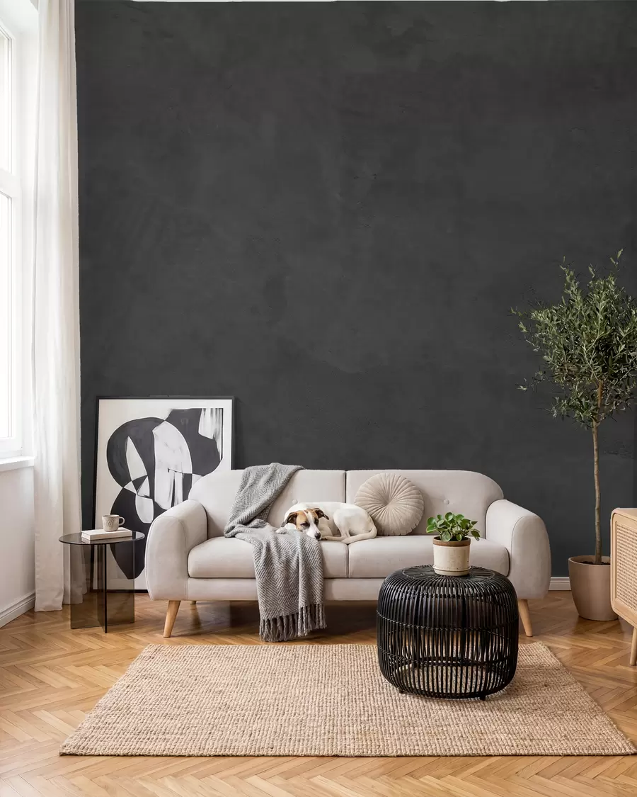 Fototapeta Beton w kolorze węgla w02553