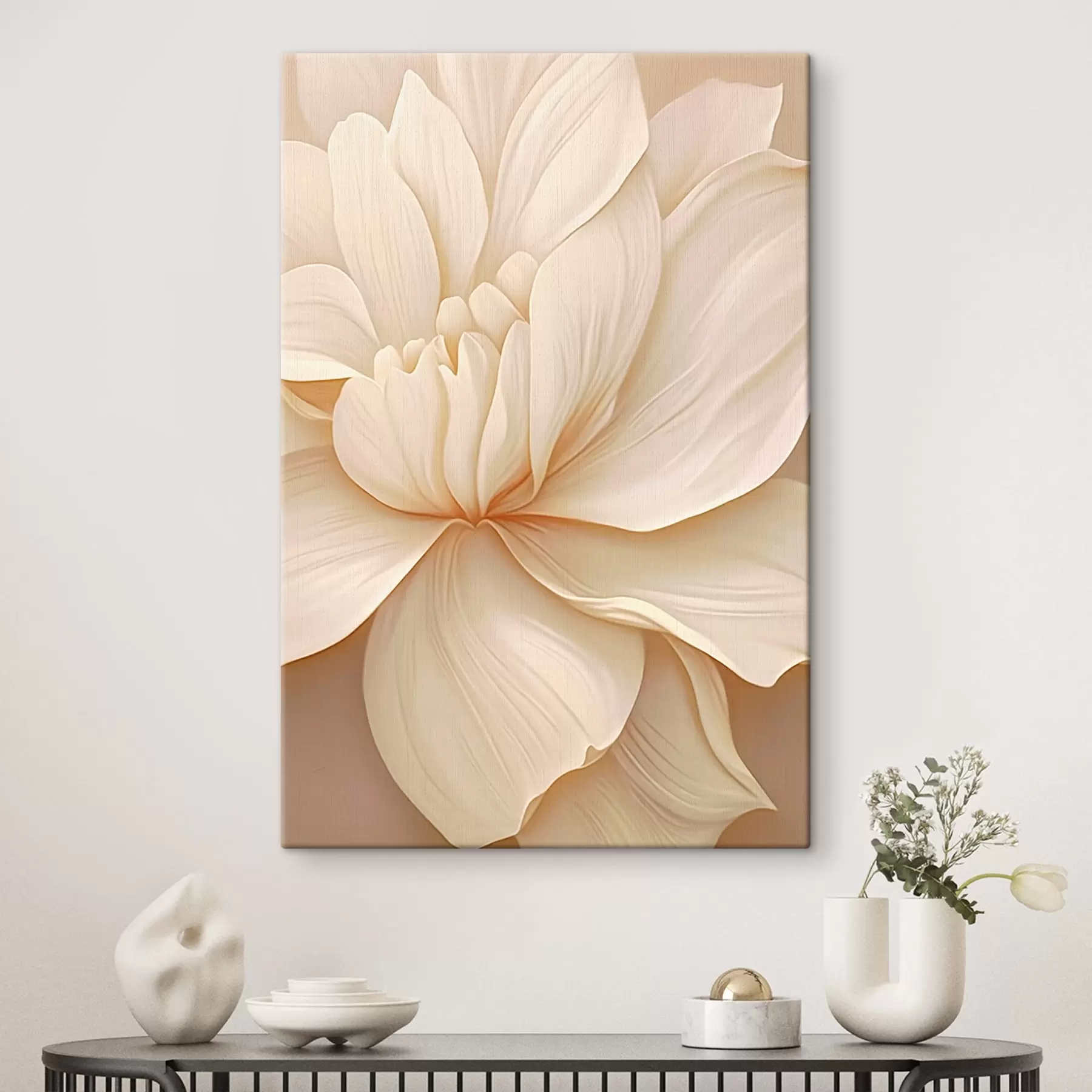 Obraz Kremowy kwiat s42165