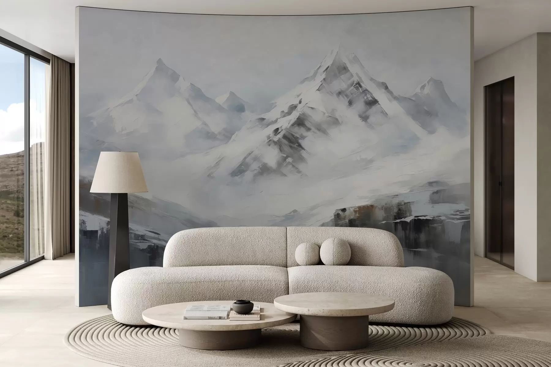 Fototapeta Stylizowane góry w02681